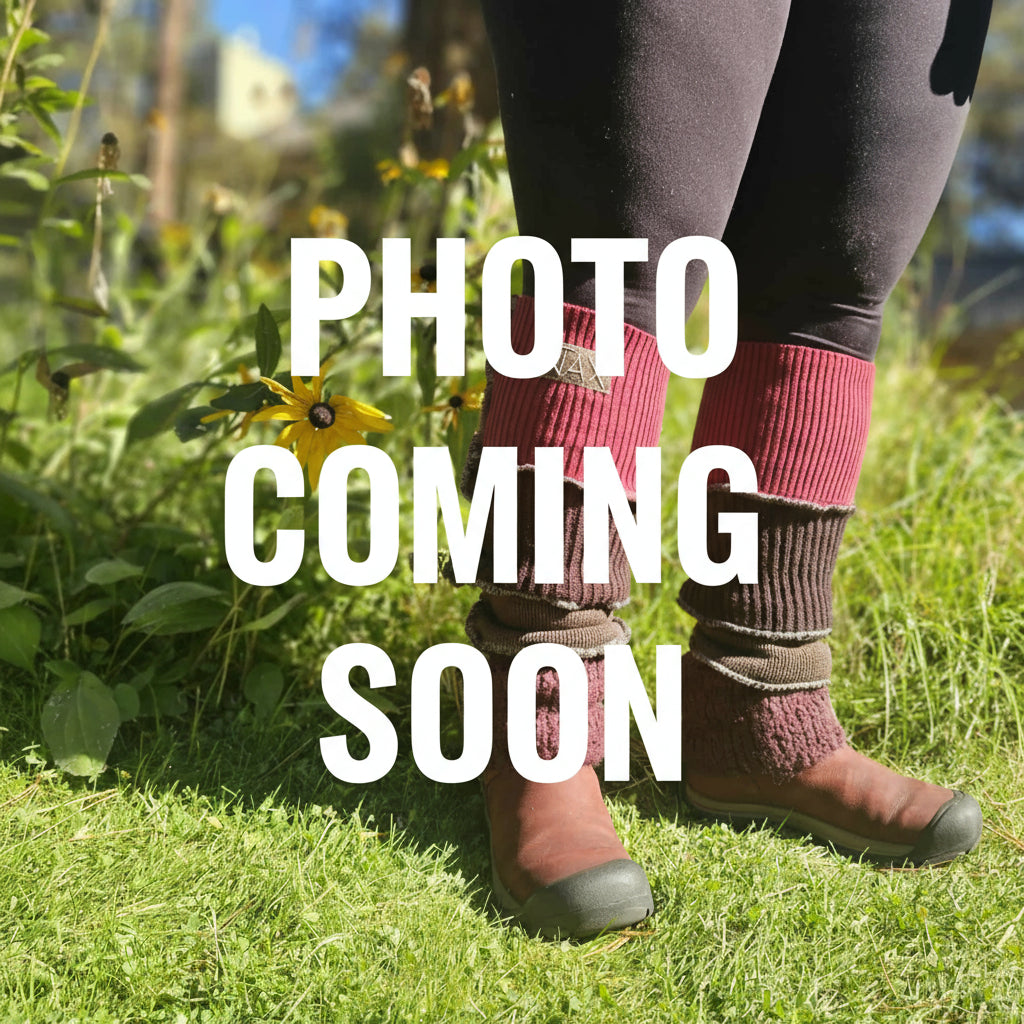 Upcycled Sweaters Sunset vibes JAX Legwarmer