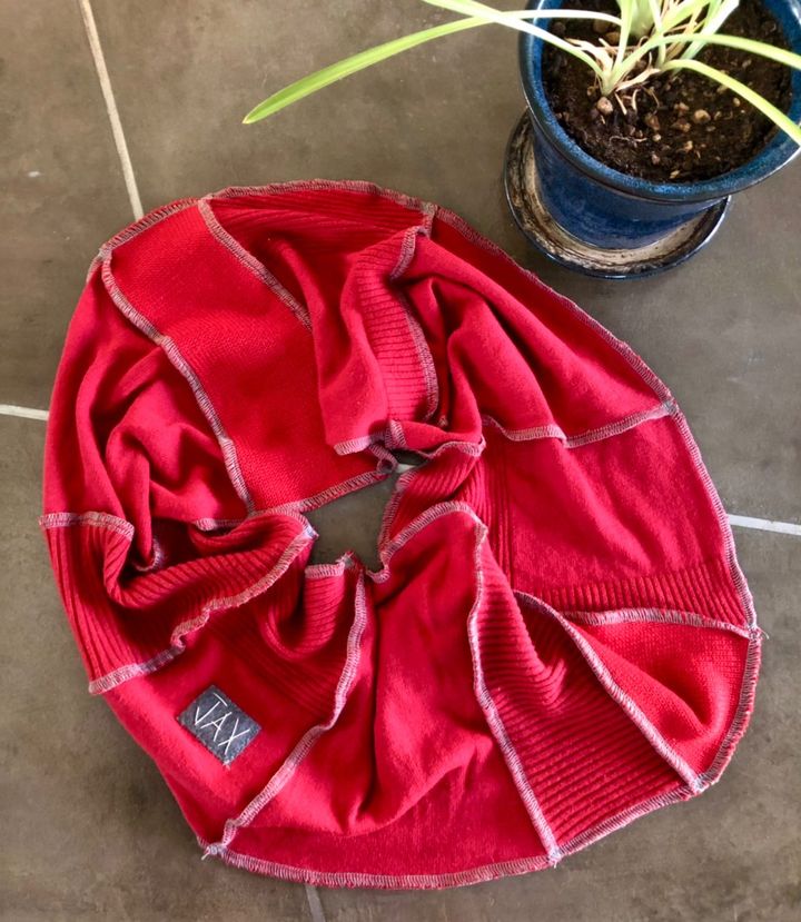 Choose your Upcycled Sweater infinity Scarf