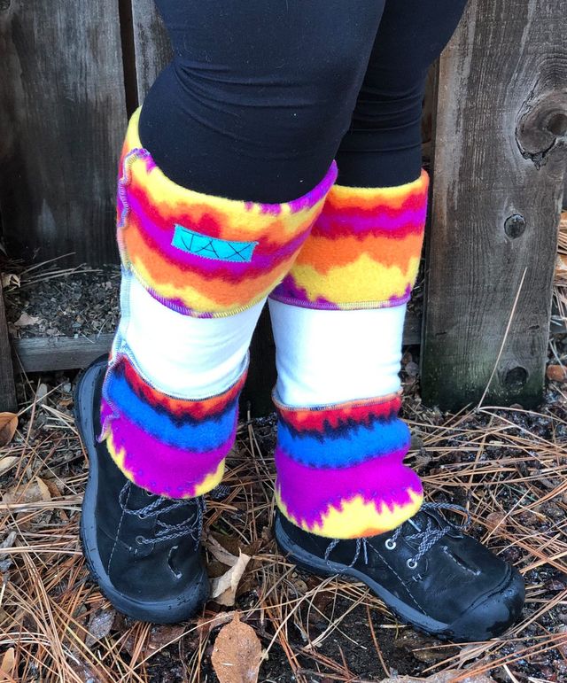 Choose your color Upcycled sweater Legwarmers