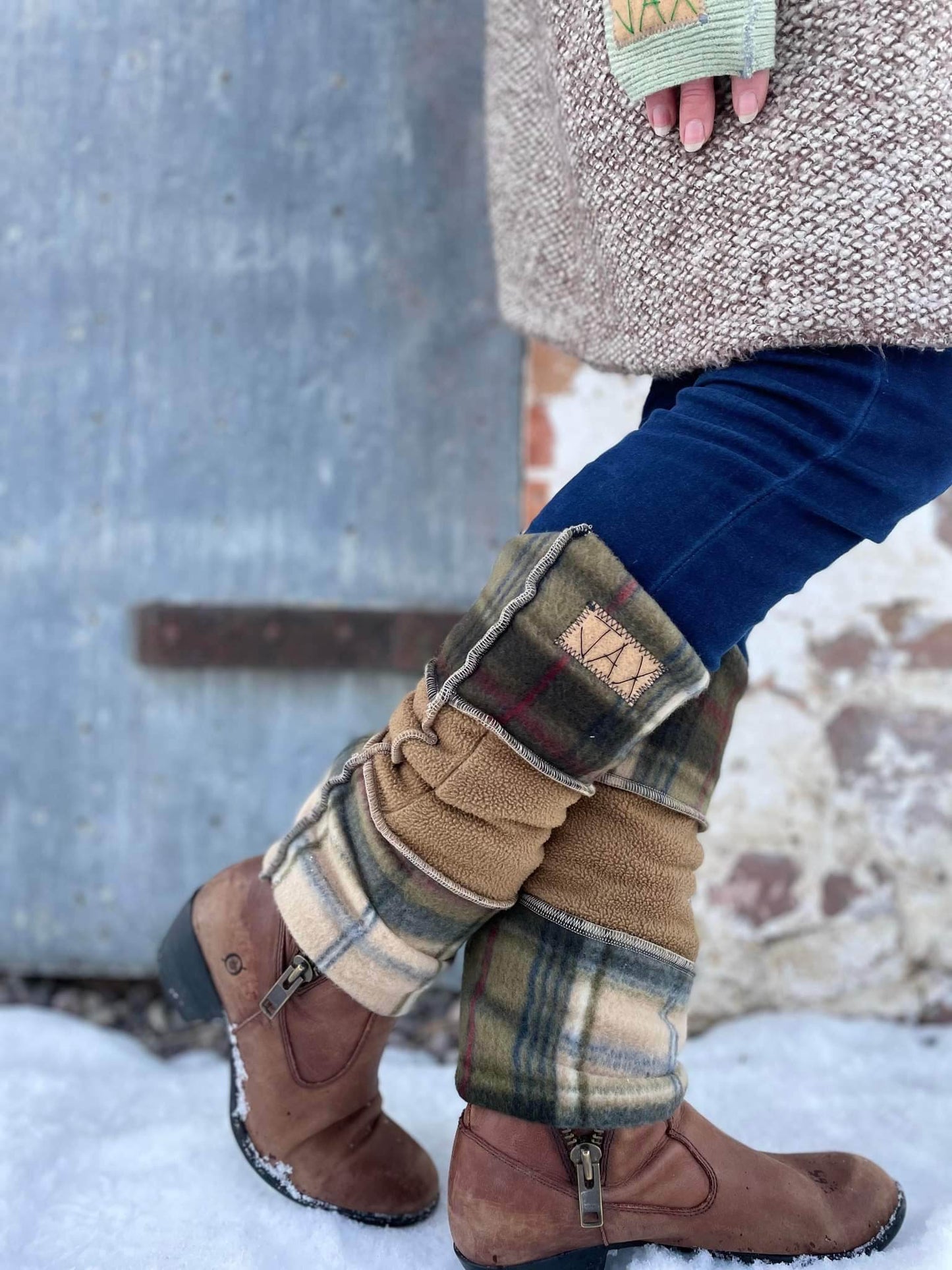 Choose your color Upcycled sweater Legwarmers