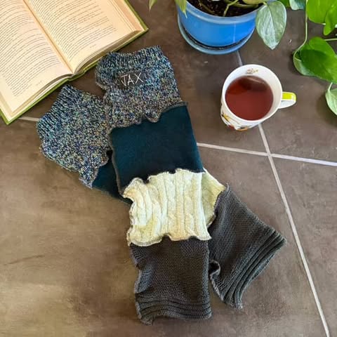 Choose your color Upcycled sweater Legwarmers