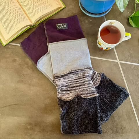 Choose your color Upcycled sweater Legwarmers