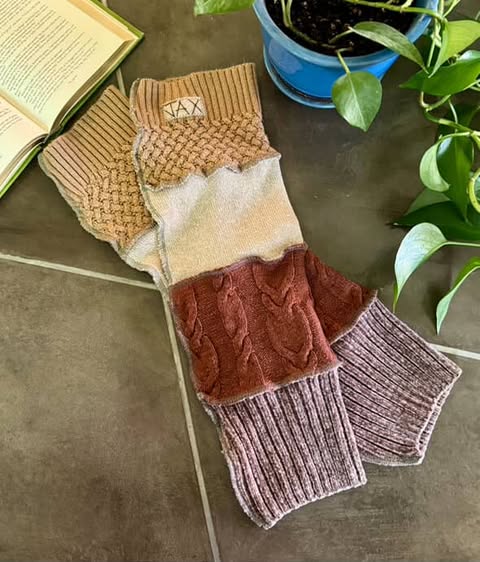 Choose your color Upcycled sweater Legwarmers