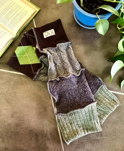 Choose your color Upcycled sweater Legwarmers