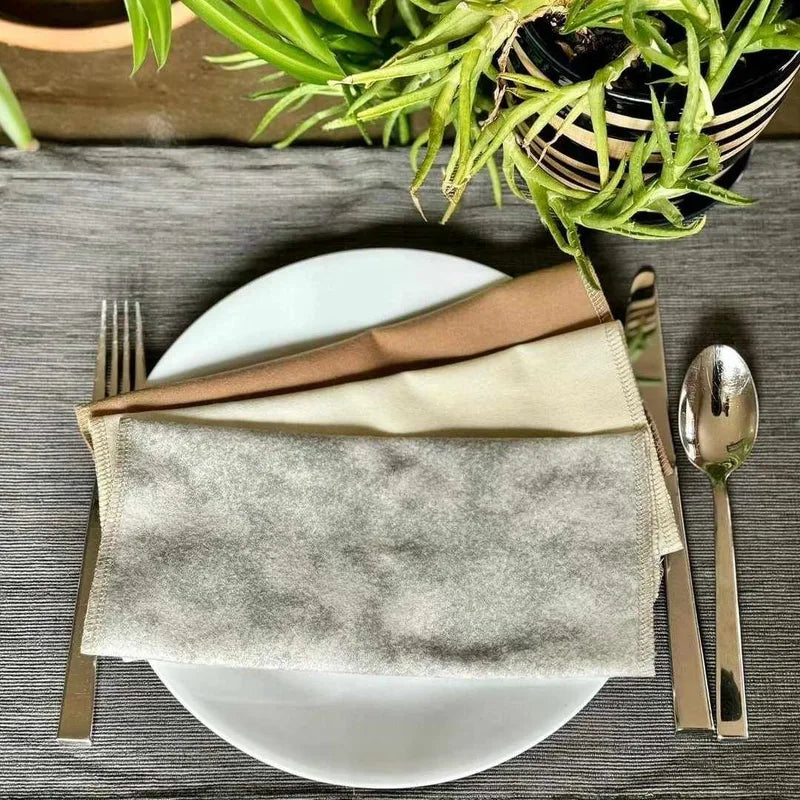 Grey Marble Washable papertowels 6 pack