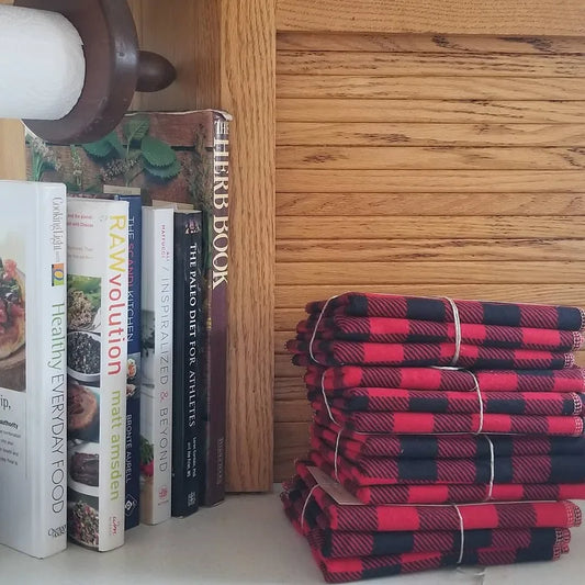 Buffalo plaid naps 12pk
