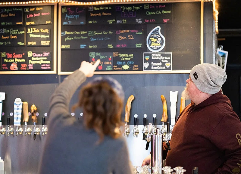 Waffle grey JAX Slouchie Beanie