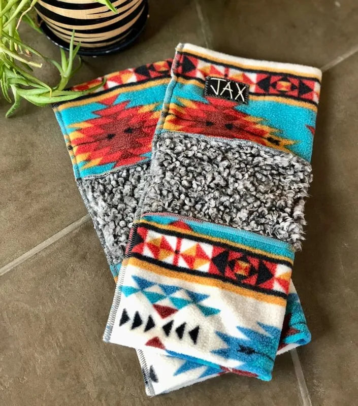 Fleece SouthWest Sherpa Grey JAX Legwarmer