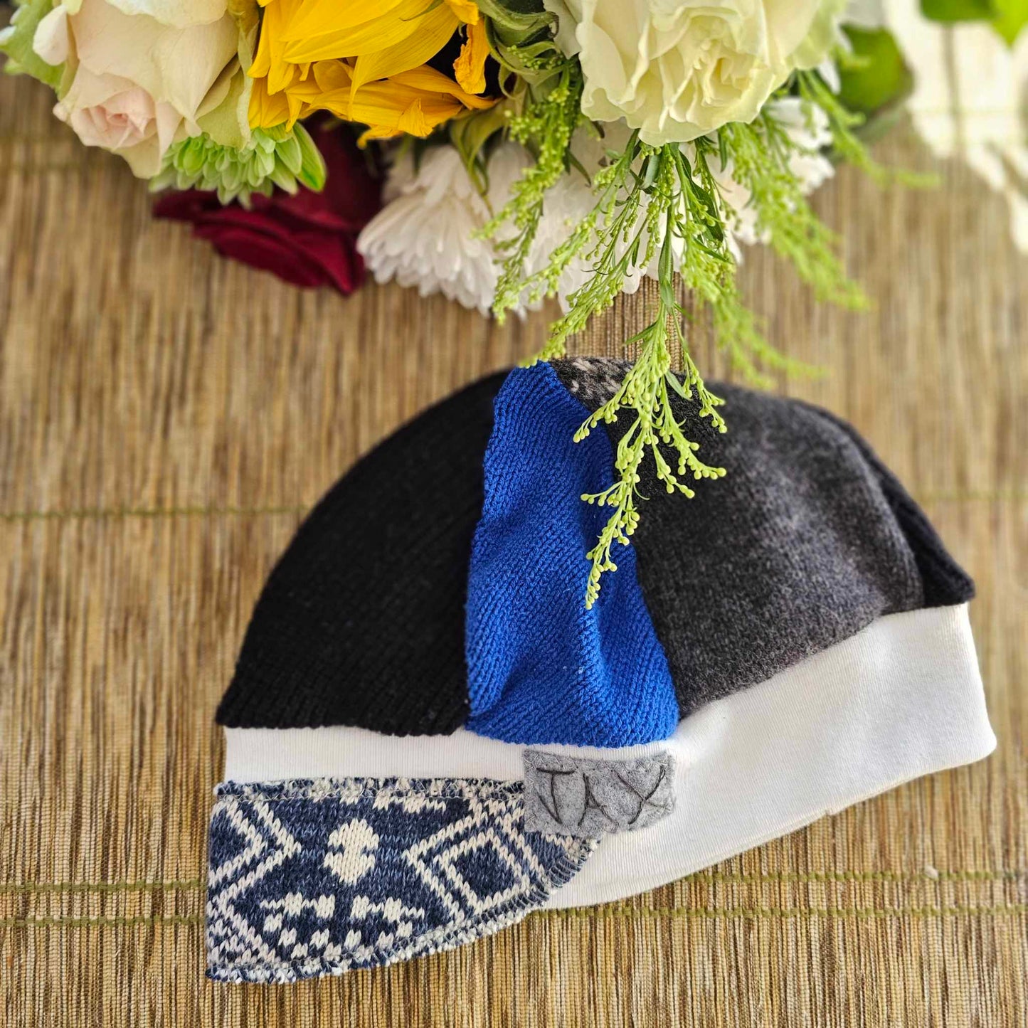 Upcycled Nordic sweater JAX flapper