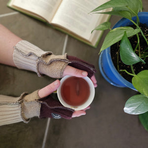 Fingerless Texting Gloves