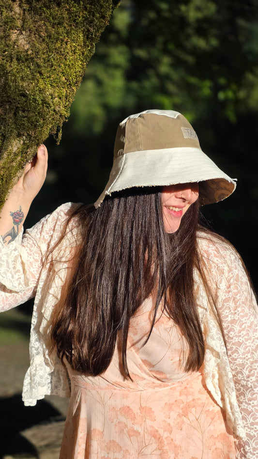 Mix Khaki Sun Hat