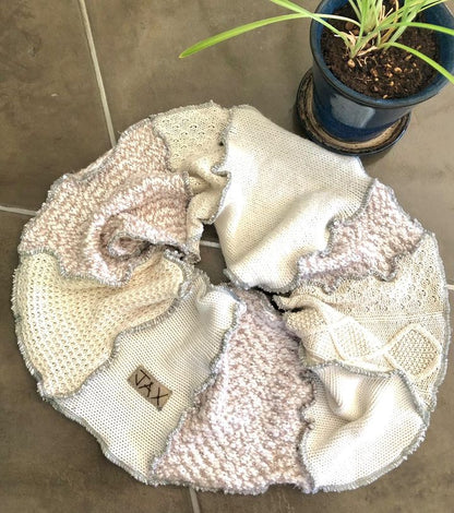 Choose your Upcycled Sweater Open long Scarf