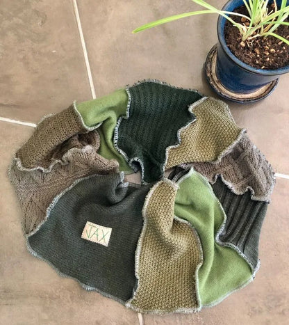 Choose your Upcycled Sweater infinity Scarf