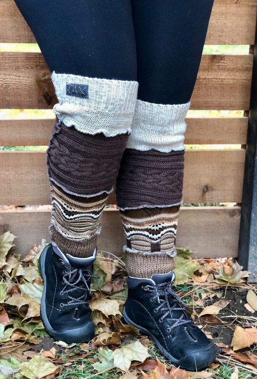 Choose your color Upcycled sweater Legwarmers