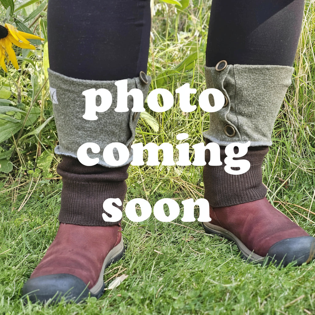 Upcycled Forest Sweaters JAX Legwarmer