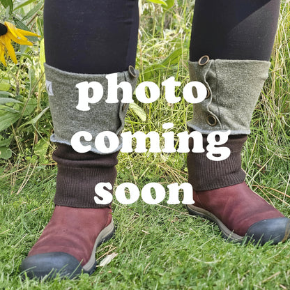 Upcycled Forest Sweaters JAX Legwarmer