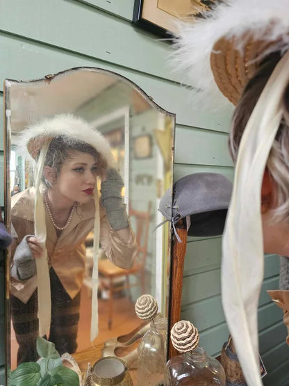 Soft Cash-mere Grey Jax fingerless gloves