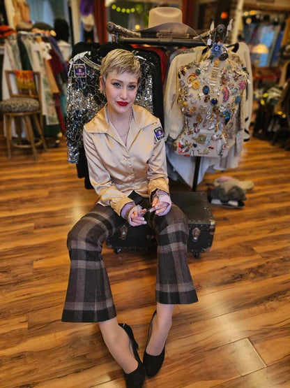 Soft Cash-mere Purple mix Jax fingerless gloves