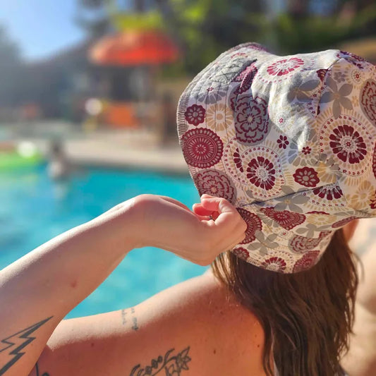 Upcycled cotton quilters fabric choose your JAX Bucket hat