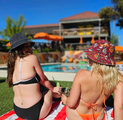 Upcycled cotton quilters fabric choose your JAX Bucket hat