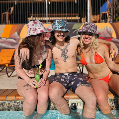 Upcycled cotton quilters fabric choose your JAX Bucket hat