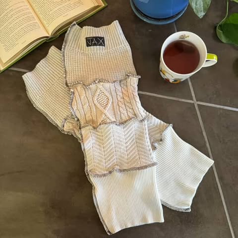 Choose your color Upcycled sweater Legwarmers