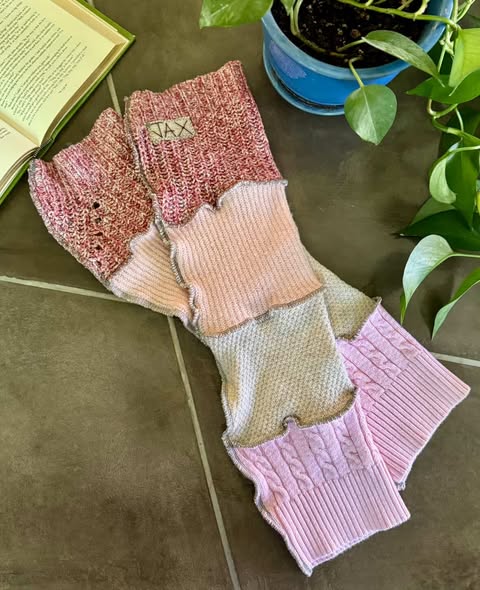 Choose your color Upcycled sweater Legwarmers