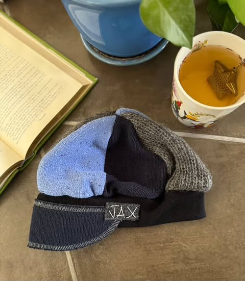 Upcycled Choose your base color sweaters made into a Newsboy cap onesize
