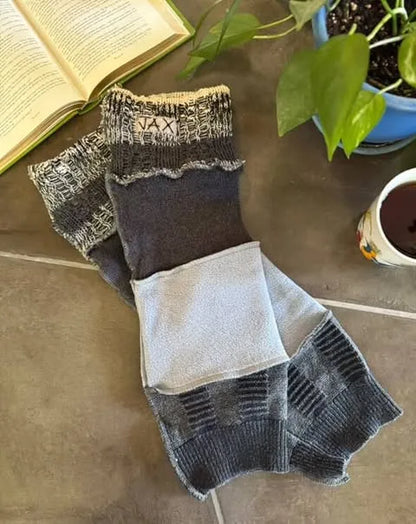 Choose your Base color Upcycled sweater Legwarmers