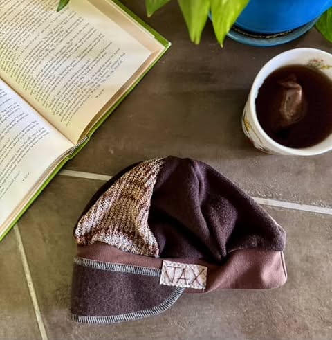 Upcycled Choose your base color sweaters made into a Newsboy cap onesize
