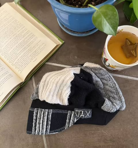 Upcycled Choose your base color sweaters made into a Newsboy cap onesize