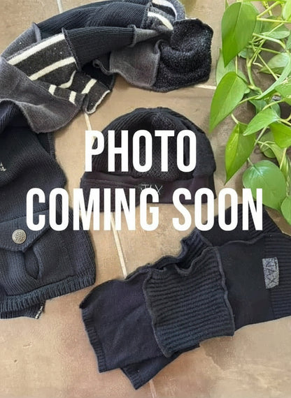 Choose your Upcycled Sweater Open long Scarf