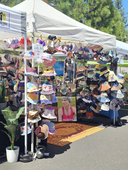 Mystery grab bag Summer hat Clear out SALE upcycled Newsboy cap