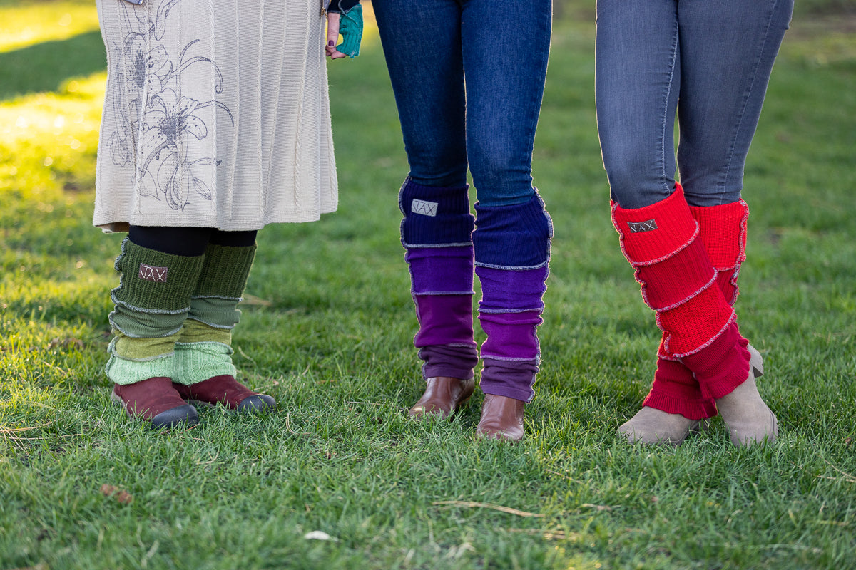 Choose your color Upcycled sweater Legwarmers