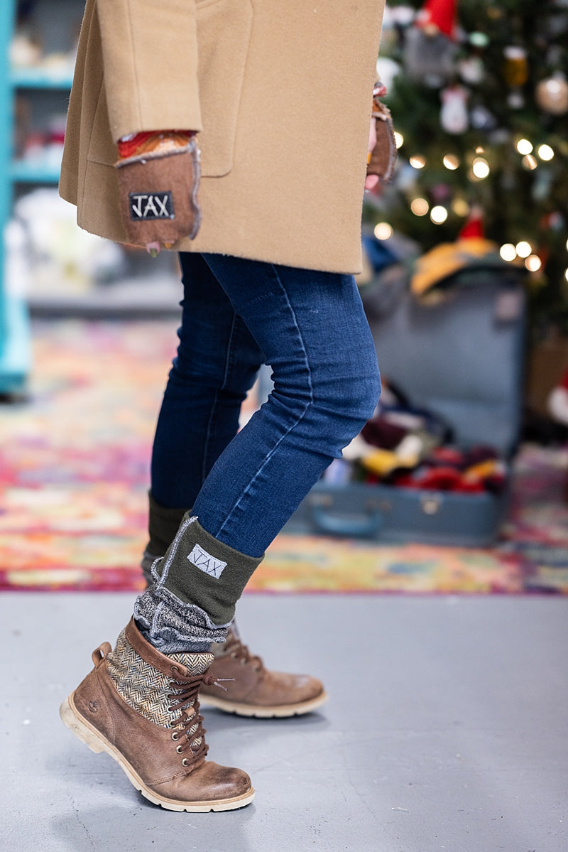 Choose your color Upcycled sweater Legwarmers