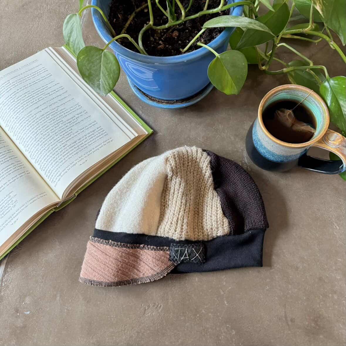 Choose your Neutral Newsboy Beanie colorway