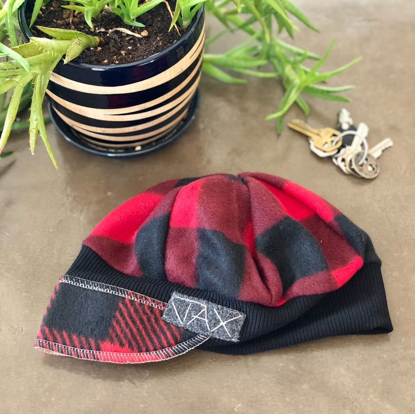 Fleece Buffalo Plaid JAX flapper