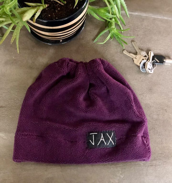 Fleece Purple JAX BUN