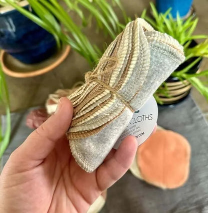 Grey vibes Washable facial wipes 20 pack