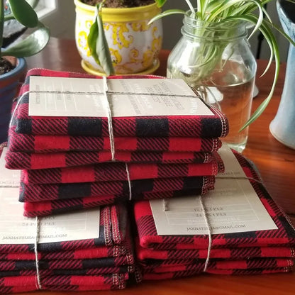 Buffalo plaid naps 6pk