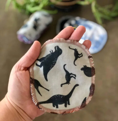 Dino-tastic Washable facial wipes 20 pack