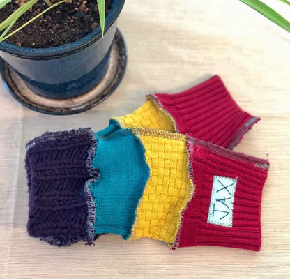Color Block texting gloves